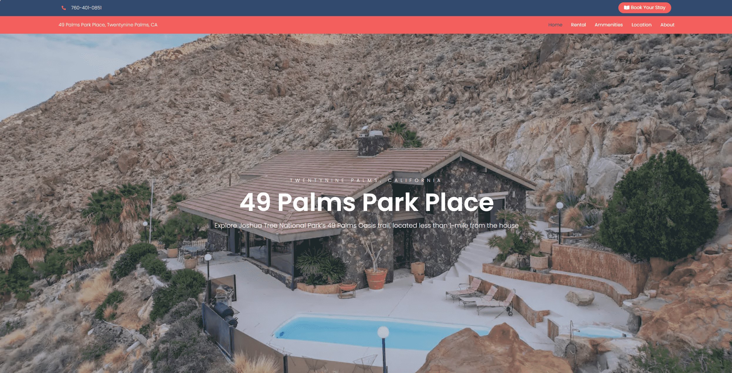 49 palms park place rental airbnb