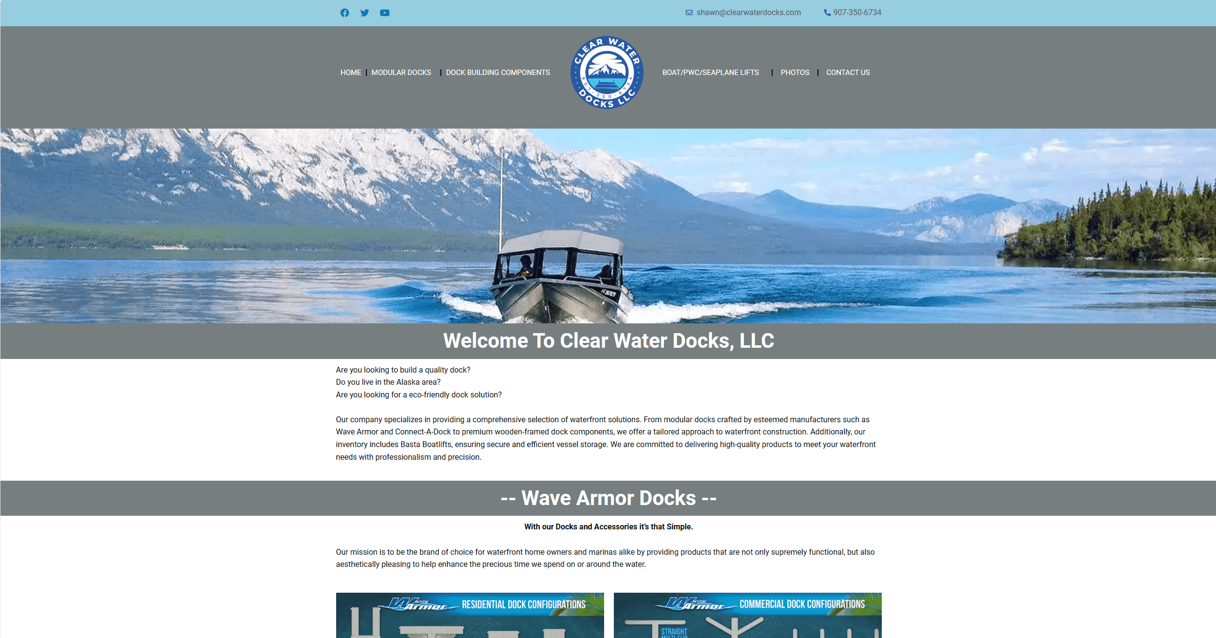 Clear Water Docks Alaska