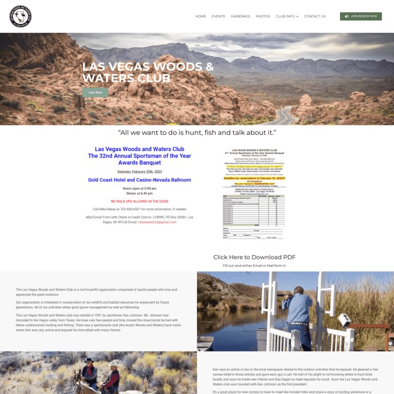 Las Vegas Woods and Waters Organization